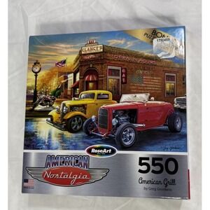 Roseart - American Nostalgia - American Grill - 550 Piece Jigsaw Puzzle for Adul